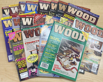(19) Vintage Wood Magazines Better Homes and Gardens Lot Issues #77-94 & #8-image