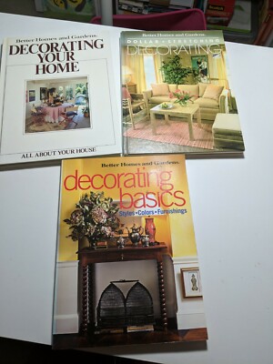 Design Book lot of 3 Better Homes & Gardens Free ship!-image