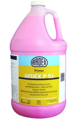 Ardex P51 Primer for bonding underlayments and toppings over concrete 1 Gallon -image