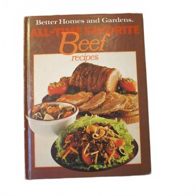Vintage Better Homes and Gardens All time Favorite Beef Recipes Hardcover 1977-image