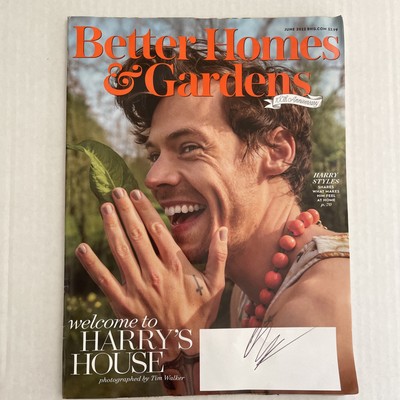 Better Homes & Gardens Magazine 100th Anniversary June 2022 HARRY STYLES**-image