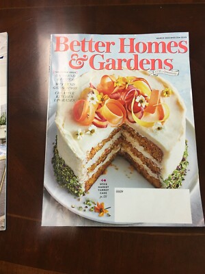 March, 2022 Better Homes & Gardens Magazine -image