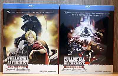 Fullmetal Alchemist: Brotherhood Complete Blu-ray Collection 1 2 Epi 1-64 New-image