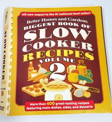 Better Homes & Gardens Biggest Book Of Slow Cooker Recipes Volume 2 CookBook-image