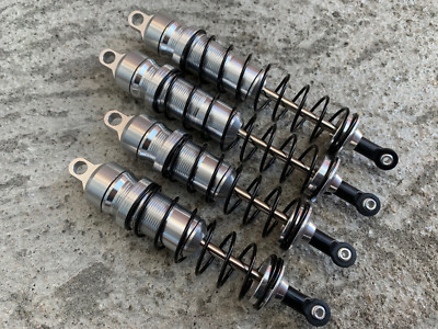 High Performance Big Bore Shocks W/ 4.5mm shaft for Arrma Fireteam1/7 Silver -image