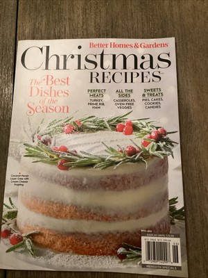 Christmas Recipes Better Homes & Gardens magazine MGRK2B8￼-image