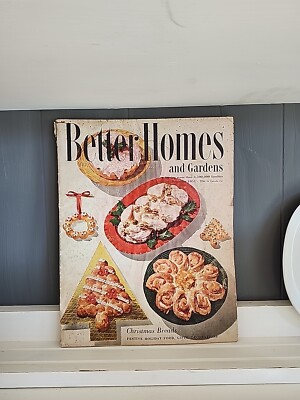 Vintage BETTER HOMES AND GARDENS Magazine December 1951 Issue-image