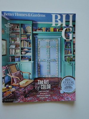 Better Homes & Gardens Magazine - June 2024 - The Art of Color-image