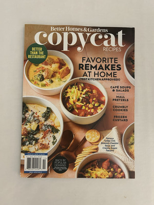 Better Homes & Gardens Copycat Recipes Magazine 2025 Restaurant Remakes-image