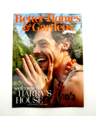 Harry Styles Harry's House Better Homes & Gardens Magazine June 2022 No Barcode-image