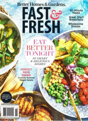 Fast & Fresh- Better Homes & Gardens Magazine- BRAND NEW-image