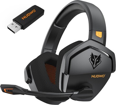 Dual Wireless Gaming Headset with Microphone for PS5, PS4, PC, Mobile, Switch US-image