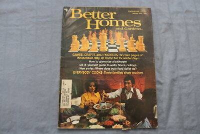 1974 JANUARY BETTER HOMES AND GARDENS MAGAZINE - EVERYBODY COOKS COVER - E 9713-image