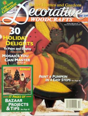 [Single Issue] Better Homes & Gardens Decorative Woodcrafts October 1998-image