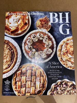 BETTER HOMES & GARDENS-NOVEMBER 2023-A SLICE OF AMERICA-NEW-NO LABEL 132 PAGES-image