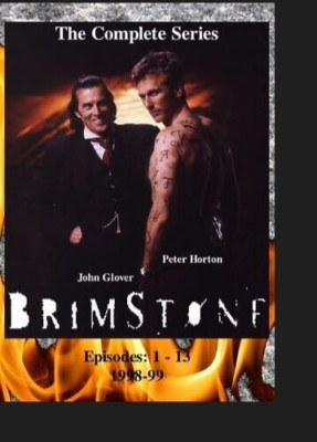 BRIMSTONE TV SERIES 2 DVD SET -THE COMPLETE SERIES W. JOHN GLOVER & PETER HORTON-image