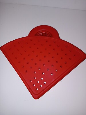 Mainstays Foldable Silicone Splatter Screen Quartered Trivet Dishwasher Safe 13