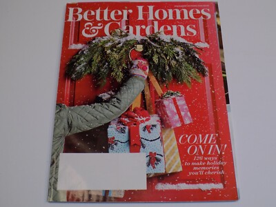 Better Homes Gardens Magazine Dec 2019 Christmas Holiday 126 Memories to Cherish-image