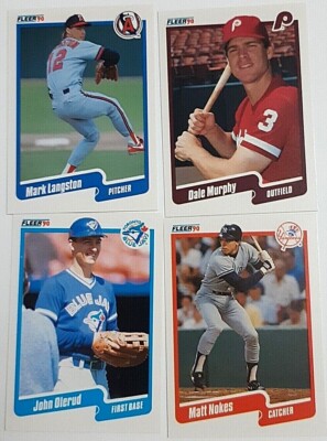 1990 Fleer Update, You Pick, Complete Your Set-image