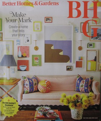 BETTER HOMES & GARDENS MAGAZINE MAY 2024 - MAKE YOUR MARK CREATE A HOME STORY-image