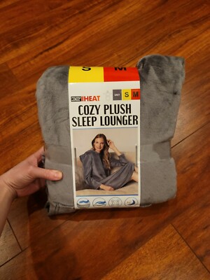 32 Degree Heat Soft Cozy Plush Hooded Sleep Lounger Women's Size S/M-image