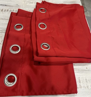 2 panel curtains blackouts by mainstay. 40” x 63”. Very nice Blocks the Sun.-image