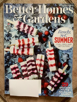 Better Homes & Gardens Magazine - New Spins on Classic Pops, Grill - July 2021-image