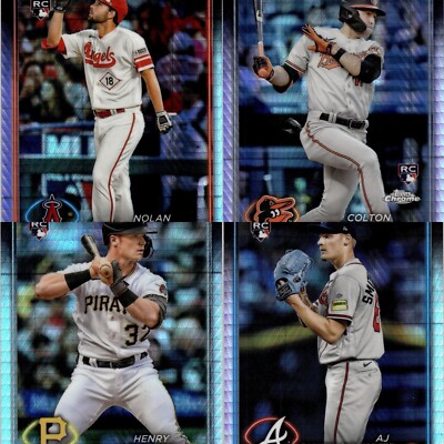 2024 Topps Chrome Update Prism 1-200 You Pick Complete Your Set-image