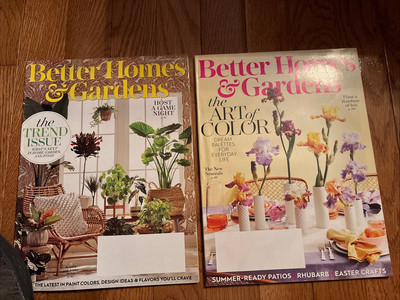 Lot #2 Better Homes & Gardens March & April 2019 Magazine Issues, recipes, Home-image
