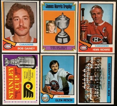 1974-75 O-Pee-Chee #201-396 NrMt or better Complete Your Set Break Pick *virtus*-image