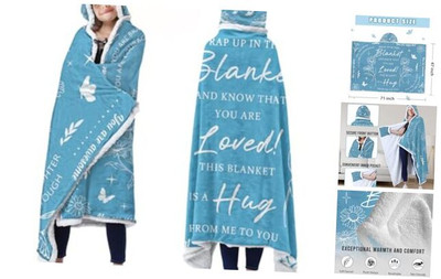 Gifts for Women- Wearablegle Blanket, Cozy Blankets for Women Gift, Hug-image