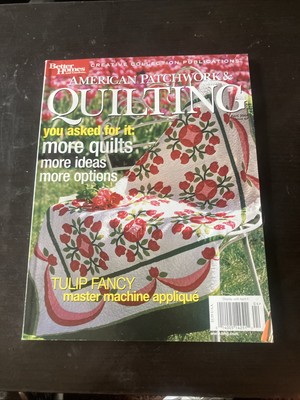Better Homes & Gardens AMERICAN PATCHWORK & QUILTING Magazine April 2004-image