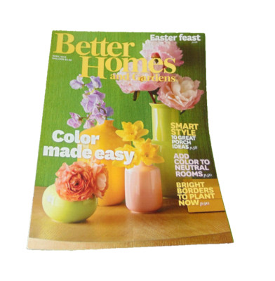 Better Homes And Gardens April 2014 Magazine EASTER FEAST-image
