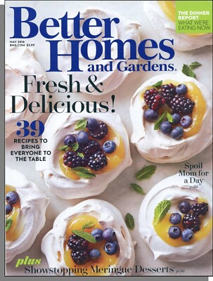 Better Homes and Gardens - 2016, May - Recipes to Bring Everyone to the Table!-image
