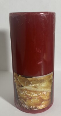 Mainstays Warm Apple Pie candles  6 Inch   New-image