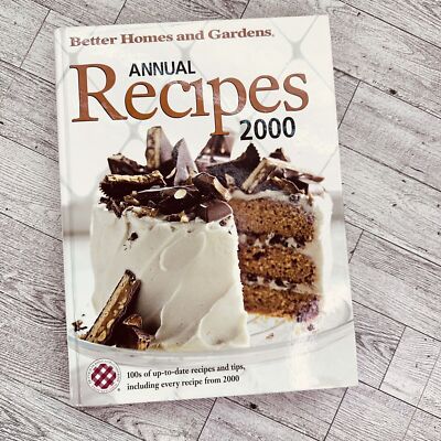 Better Homes and Gardens Annual Recipes 2000 - Hardcover Cookbook -image