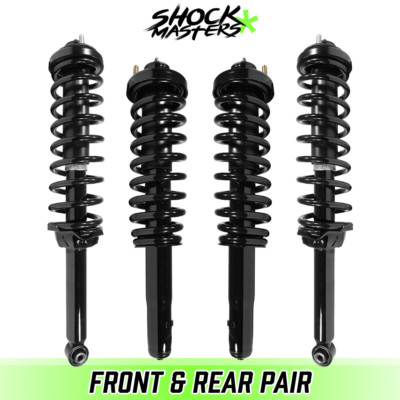 Front Complete Struts w/ Springs Rear shocks for 1997-2001 Honda CR-V-image