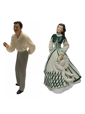 Hallmark Keepsake Gone With the Wind Scarlett O'Hara Rhett Butler 1999-2000 NIB-image