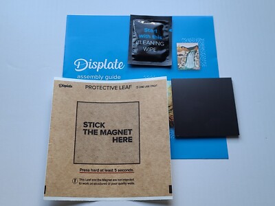 Displate Wall Mounting Kit - Complete w/ Magnet, Protective Leaf & Cleaning Pad-image
