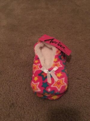 Aviva Women’s Star Theme Soft Cozy Gripper Slipper Socks 1-Pair One Size-image