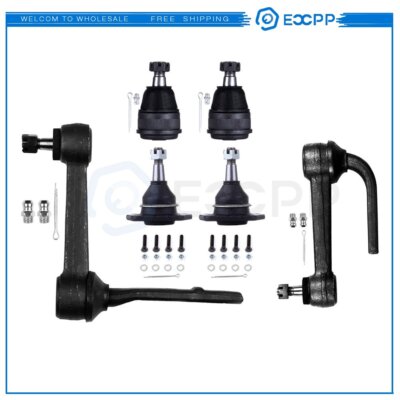 6pcs Complete Front Suspension Kit For 1990 -2003 2004 2005 Astro and Safari 2WD-image