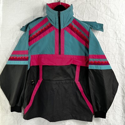 Wellspring Design Vintage Geometric Quilted Coat Phyllis Wells Bozeman Montana M-image