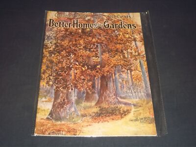 1924 OCTOBER BETTER HOMES & GARDENS MAGAZINE - FULL PAGE COLOR ADS - L 2868-image