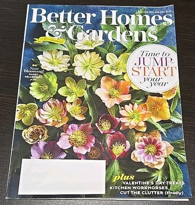 Better Homes & Gardens BHG Magazine Jan/Feb 2022 Jump Start Your Year-image