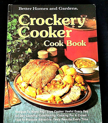 BETTER HOMES AND GARDENS CROCKERY COOKER COOKBOOK-image