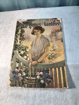 1925 July Better Homes & Gardens Magazine Beautiful Old Antique Advertisements-image