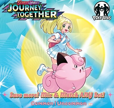 Journey Together Singles SV09: TCG Commons & Uncommons – Pick Your Card-image