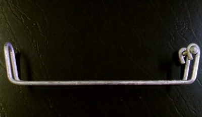 US STOCK NO TARIFF Top Over Throw Wire Arm Gate Latch chain link *ALL AMERICAN*-image