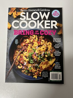 Slow Cooker ~ Better Homes & Gardens Magazine 2023 ~ Bring on Cozy ~ 73 Recipes-image