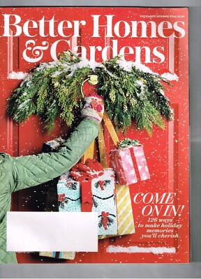 Better Homes and Gardens Magazine December 2019-image